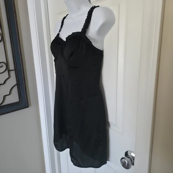 For Love & Lemons Jackpot Ruffle Mini Dress Medium - Picture 6 of 7